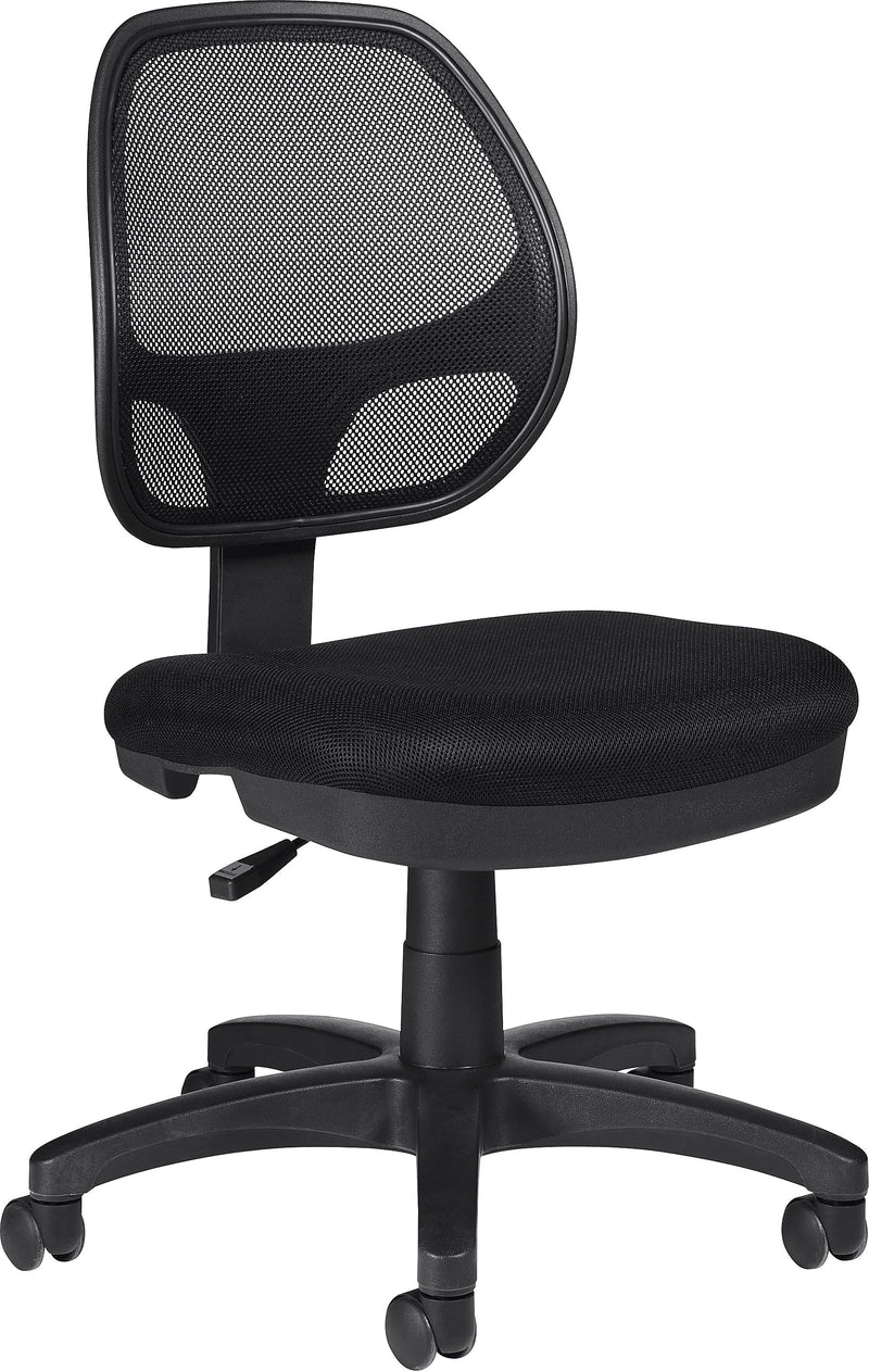 Offices to Go Armless Mesh Task Chair, Black (OTG11642B)