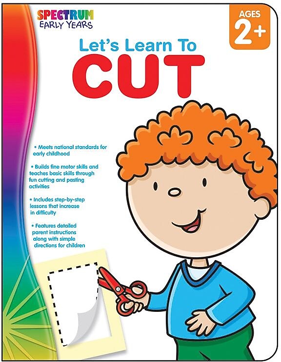 Spectrum Let's Learn To Cut Workbook