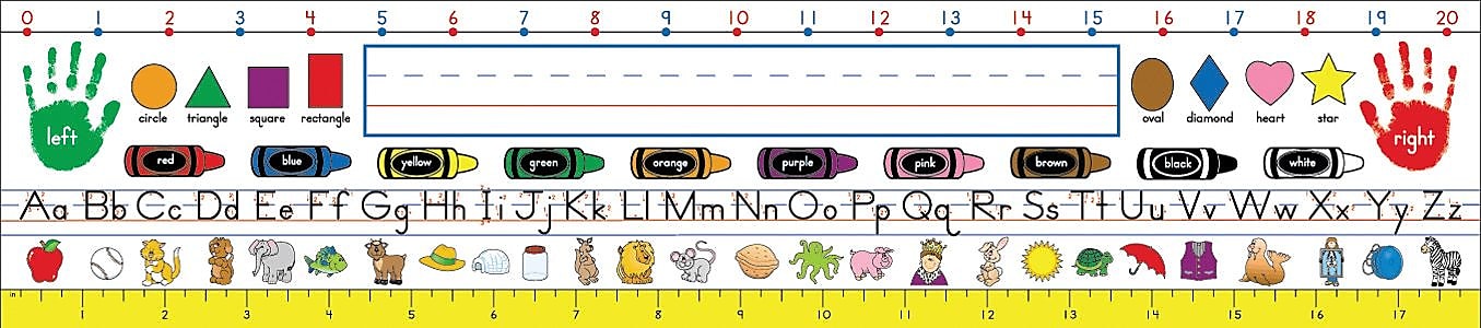Carson-Dellosa Traditional Manuscript Nameplates, Grades K - 3