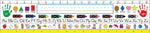 Carson-Dellosa Traditional Manuscript Nameplates, Grades K - 3