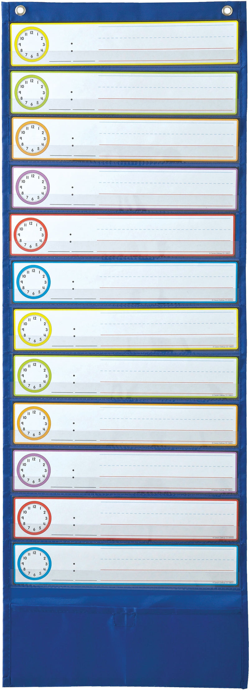 Carson-Dellosa Deluxe Scheduling Pocket Chart