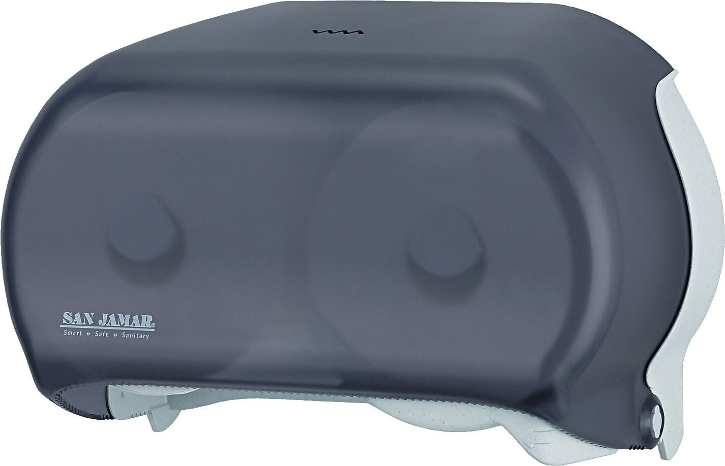 Versatwin Tissue Dispenser, 8 x 5 3/4 x 12 7/10, Black