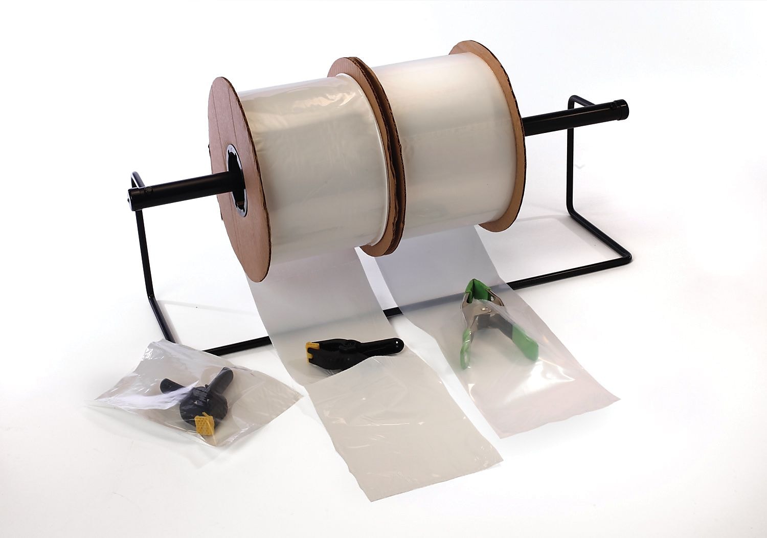 5" x 7" Poly Bags on a Roll, 4 Mil, Clear, 1000/Roll (AB312)