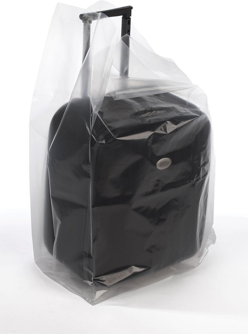 20" x 16" x 42" Gusseted Poly Bags, 3 Mil, Clear, 100/Carton (1762)