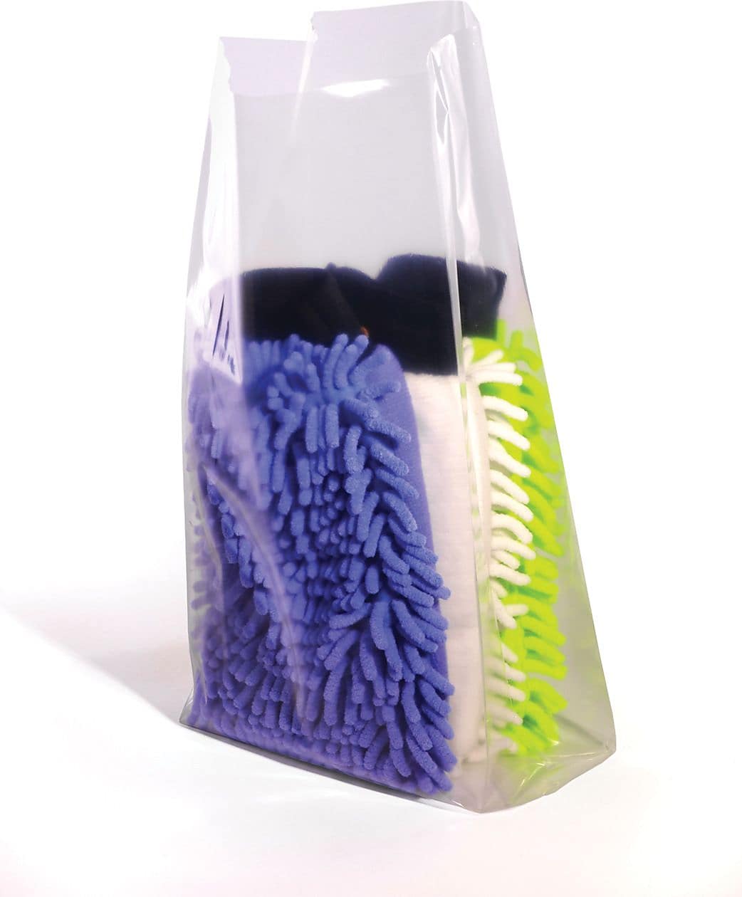 20" x 18" x 36" Gusseted Poly Bags, 2 Mil, Clear, 250/Carton (1638)