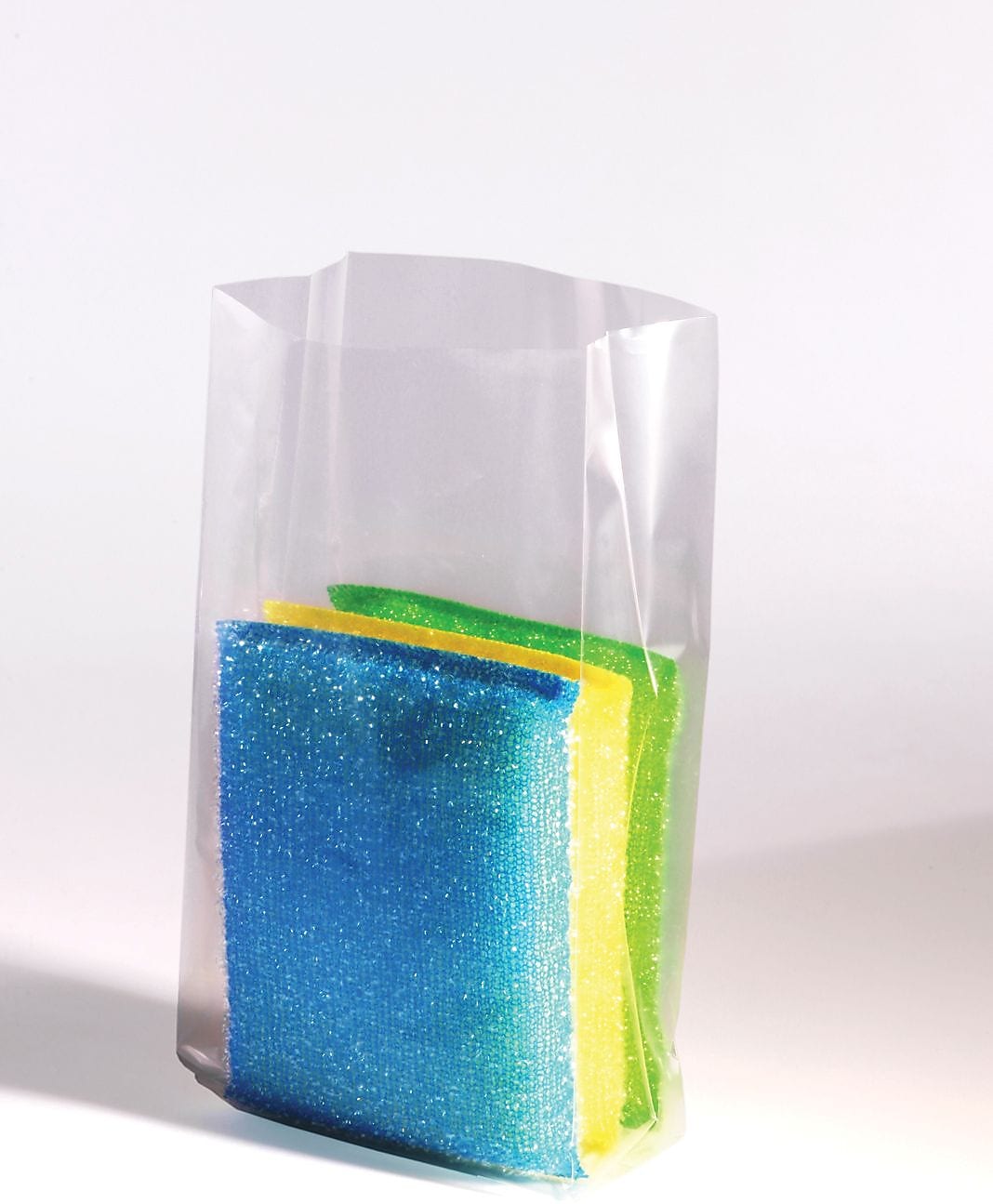 4" x 2" x 12" Gusseted Poly Bags, 1 Mil, Clear, 1000/Carton (PB1350)