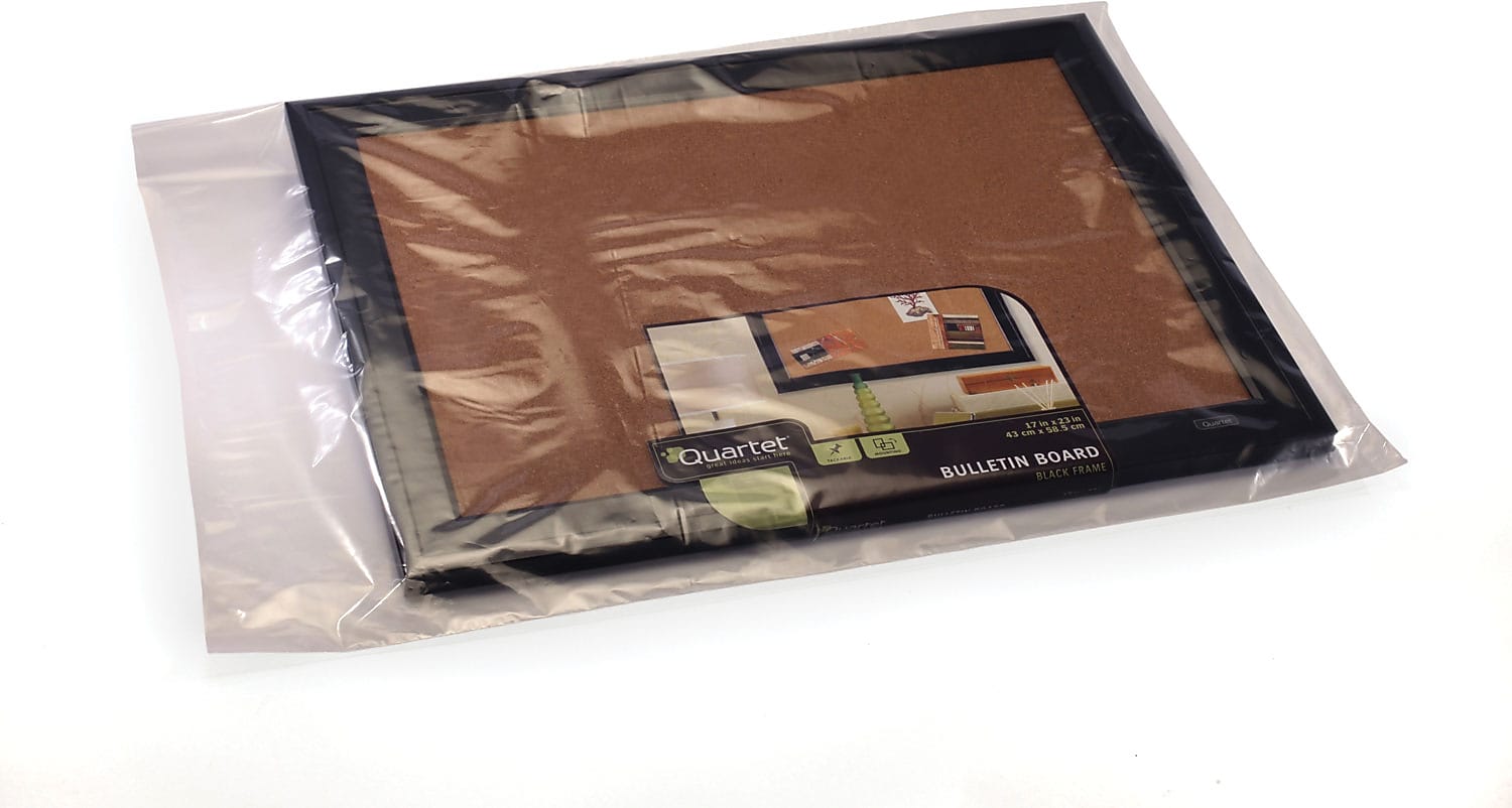 6" x 30" Layflat Poly Bags, 2 Mil, Clear, 1000/Carton (454)