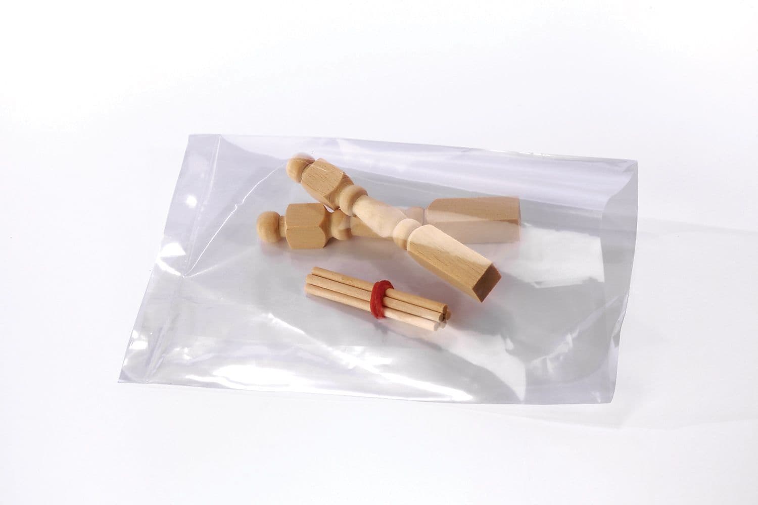 4" x 7" Layflat Poly Bags, 1 Mil, Clear, 1000/Carton (2216)