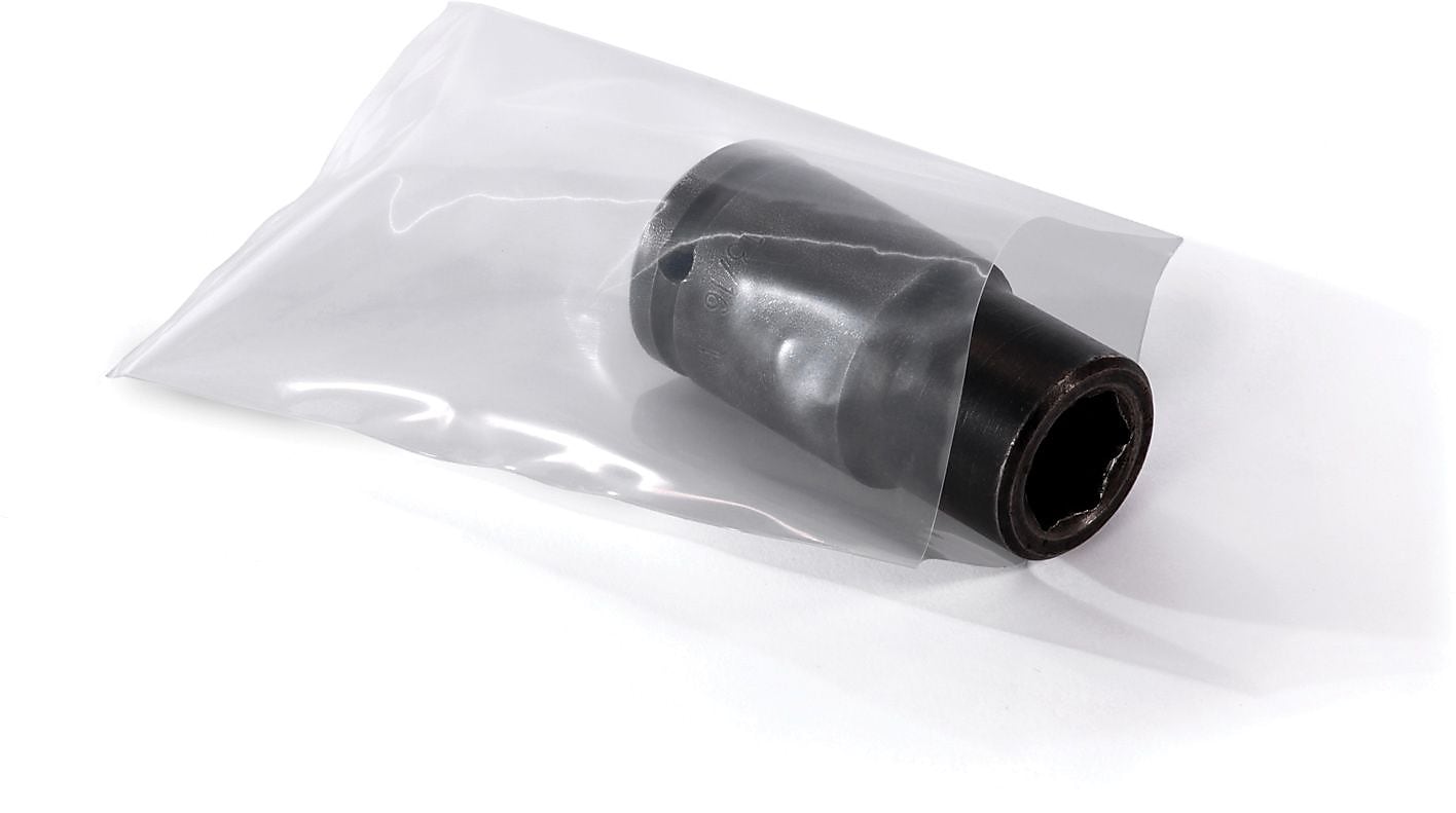 3" x 10" Layflat Poly Bags, 4 Mil, Clear, 1000/Carton (1046)
