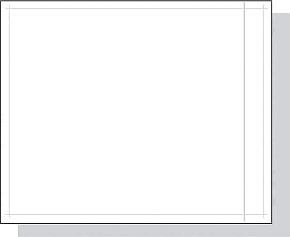4 1/2 x 5 1/2" "Clear Face" Document Envelopes, Clear, 1000/Carton (PL11)