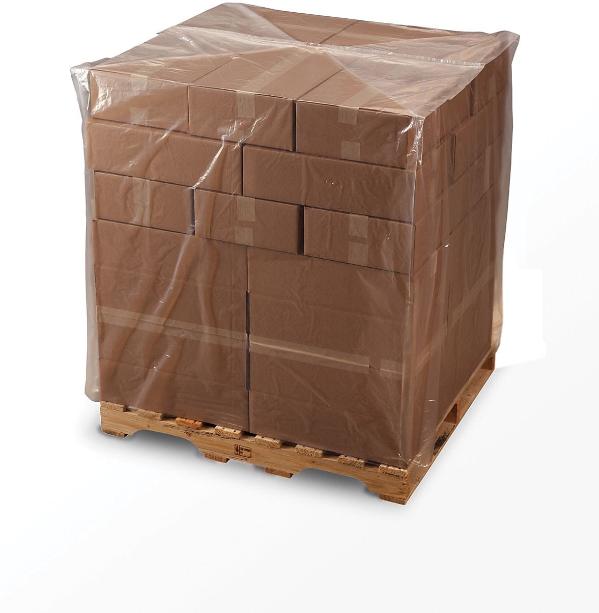 32" x 28" x 96" Pallet Cover, 4 mil., Clear, 40/Roll (10620)