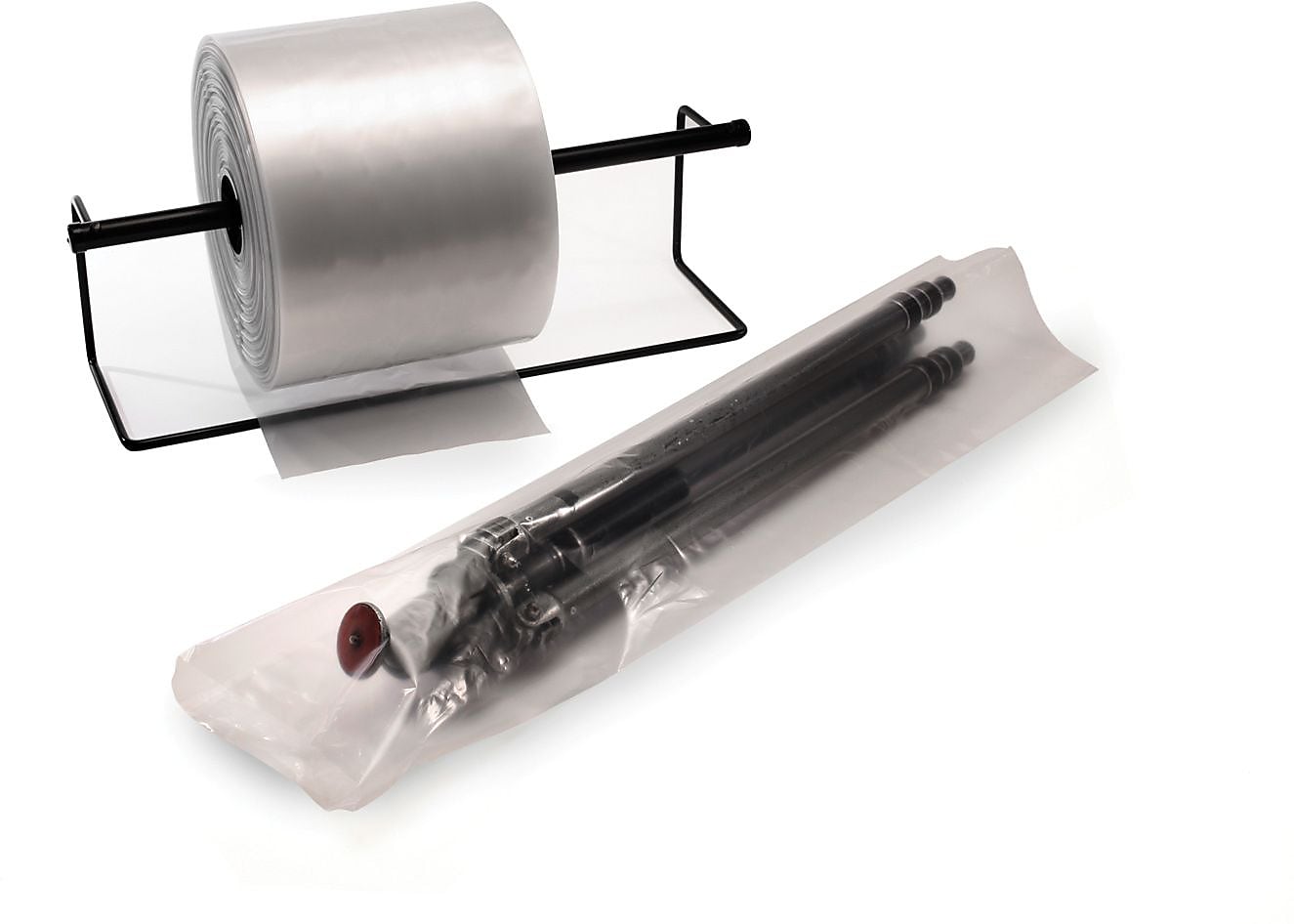 4 Mil. Poly Tubing, 2" x 750', Clear (PT0204)