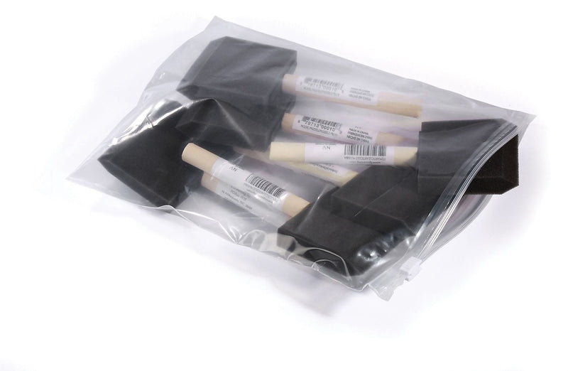 6" x 6" Reclosable Poly Bags, 3 Mil, Clear, 250/Carton (4065)