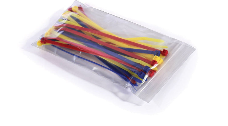 5" x 5" Reclosable Poly Bags, 2 Mil, Clear, 1000/Carton  (PB3579)