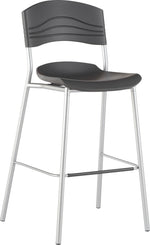 Iceberg® CafeWorks Bistro Stool, Graphite