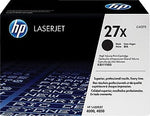 HP 27X Black High Yield Toner Cartridge, Prints Up to 10,000 pages (C4127X)