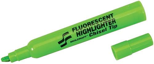 AbilityOne 7520011660682 Highlighters, Green
