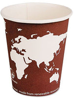 Eco-Products® World Art™ Hot Cup, 20 oz., Tan, 1000/Carton (EP-BHC20-WA)