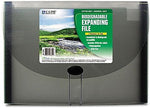 7-Pocket  Expanding File, Letter, Smoke