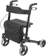 HealthSmart Gateway Rollator, Black (501-5012-0200)