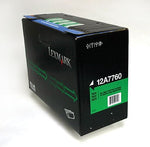 Lexmark 12A7760 Black Standard Yield Toner Cartridge