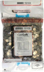 CoinLok Deposit Bags, Clear, 50/Pack (585097)