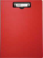 Baumgartens® 1/2" Capacity Top Loading Portfolio Clipboard; Red
