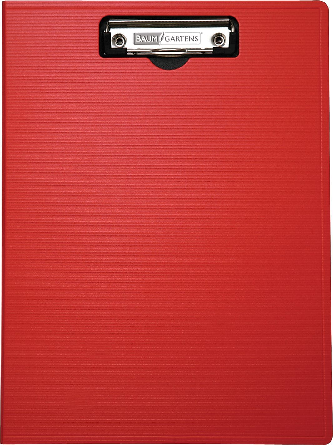 Baumgartens® 1/2" Capacity Top Loading Portfolio Clipboard; Red