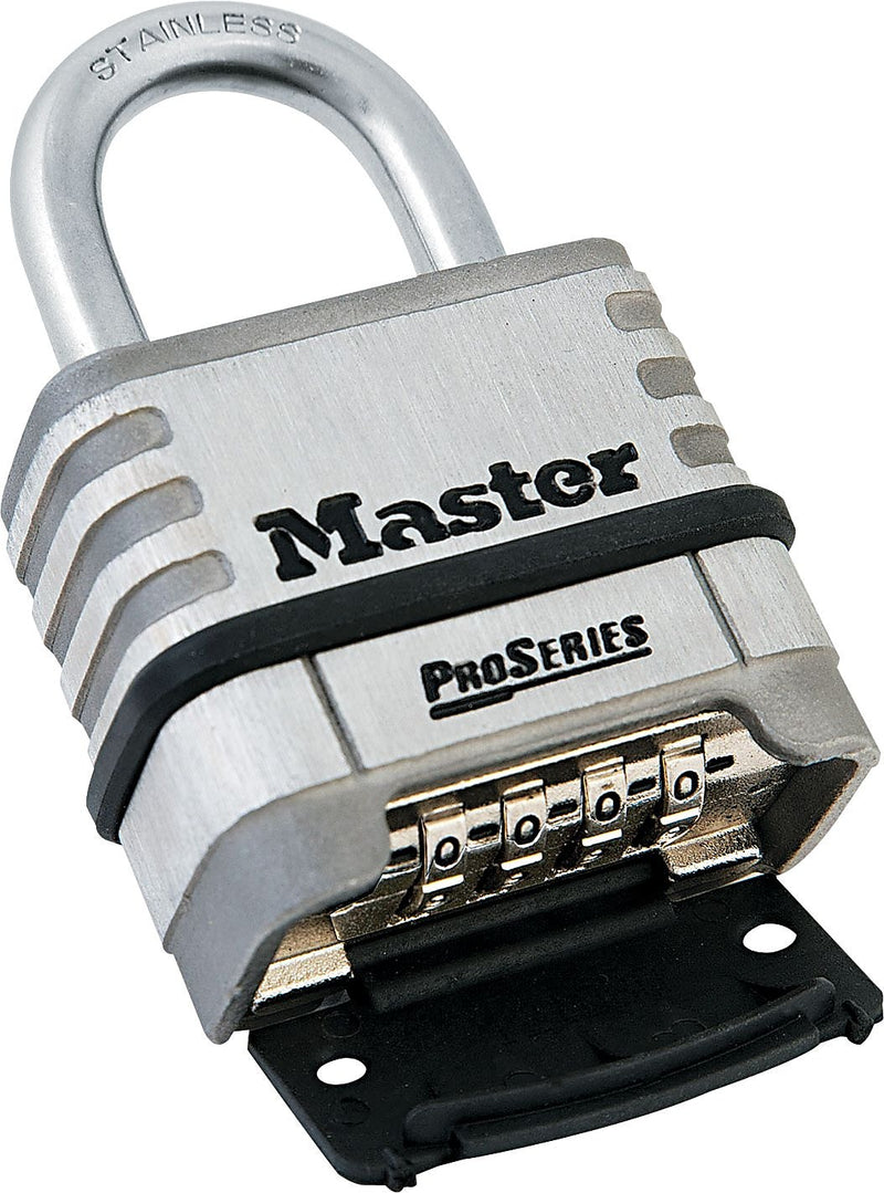 Master Lock® ProSeries Stainless Steel Easy-to-Set Combination Lock, Each (1174D)