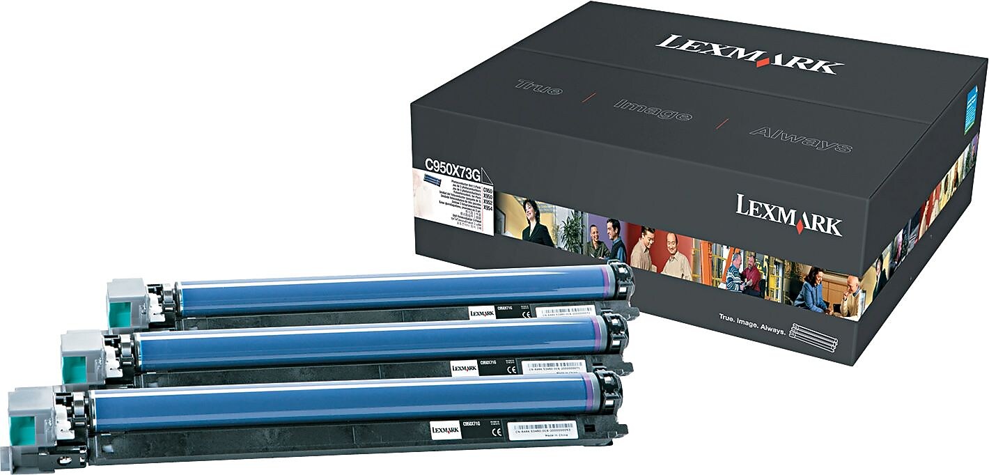 Lexmark Photoconductor Unit for C950/X95x, 3/Pack (C950X73G)