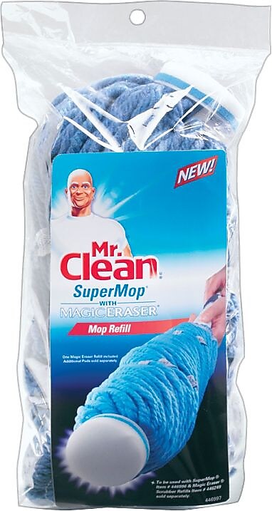 Mr. Clean® Super Twist Mop Magic Eraser, Cotton Refill