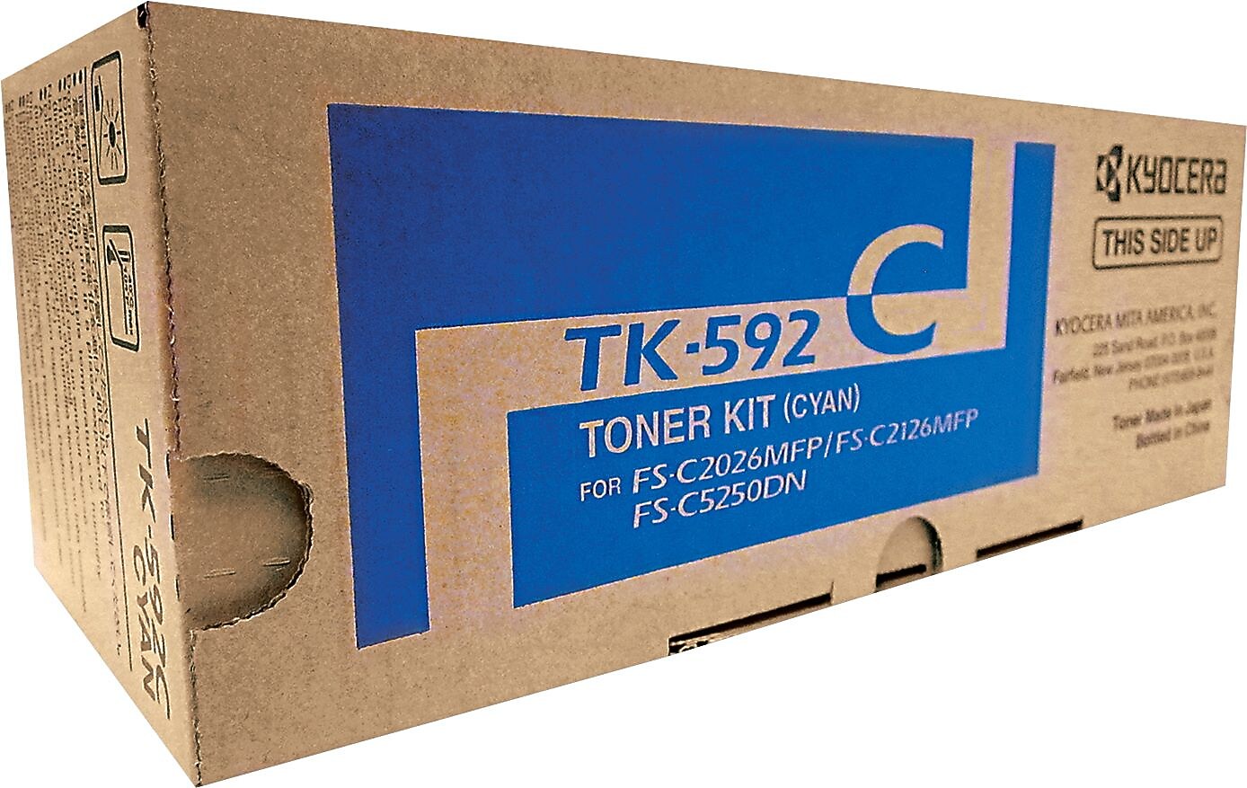 Mita TK-592 Cyan Standard Yield Toner Cartridge