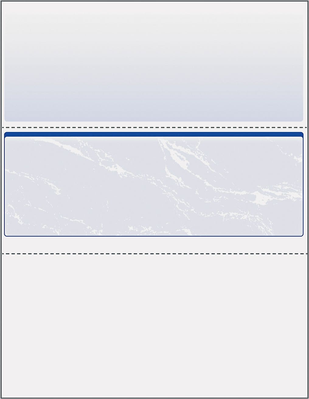 Paris DocuGard Standard 8.5" x 11" Business Security Check In Middle, 24 lbs., Blue Marble, 500 Sheets/Ream (PRB04509)