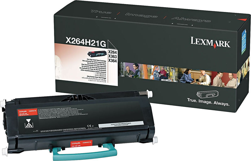 Lexmark X264H21G Black High Yield Toner Cartridge