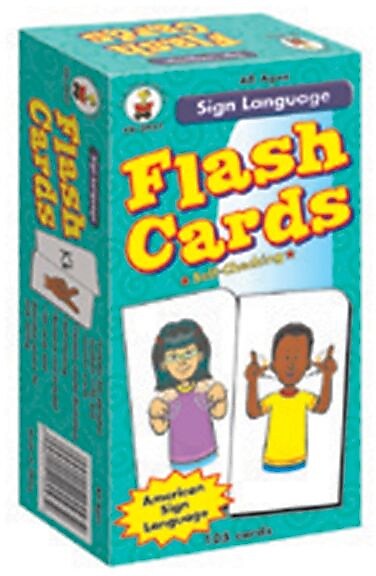 Carson-Dellosa Sign Language Flash Cards
