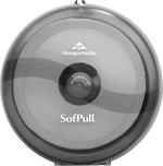 SofPull Georgia-Pacific High-Capacity Center Pull Bathroom Dispenser, Translucent Smoke (56501)