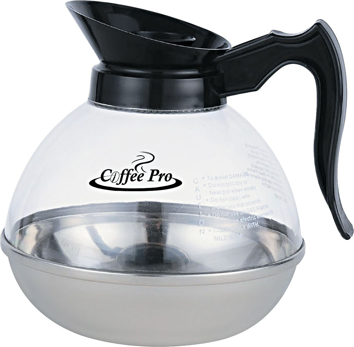 Coffee Pro® 12 Cup Unbreakable Regular Coffee Decanter (CPU12)