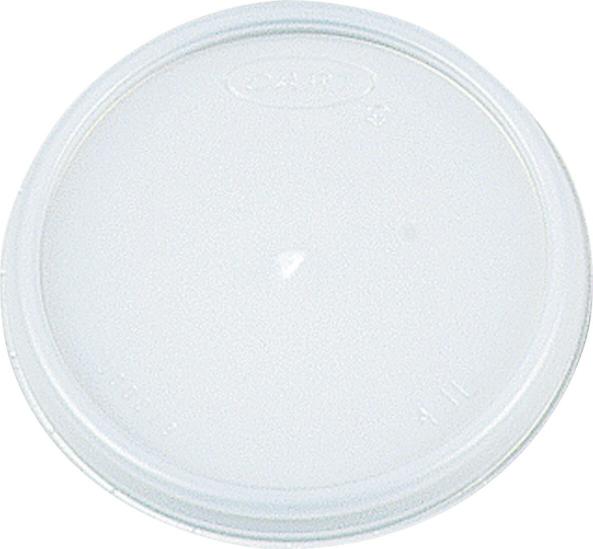 Dart® Plastic Lids, White, 1,000/Ct, Compatible With SKU 418666