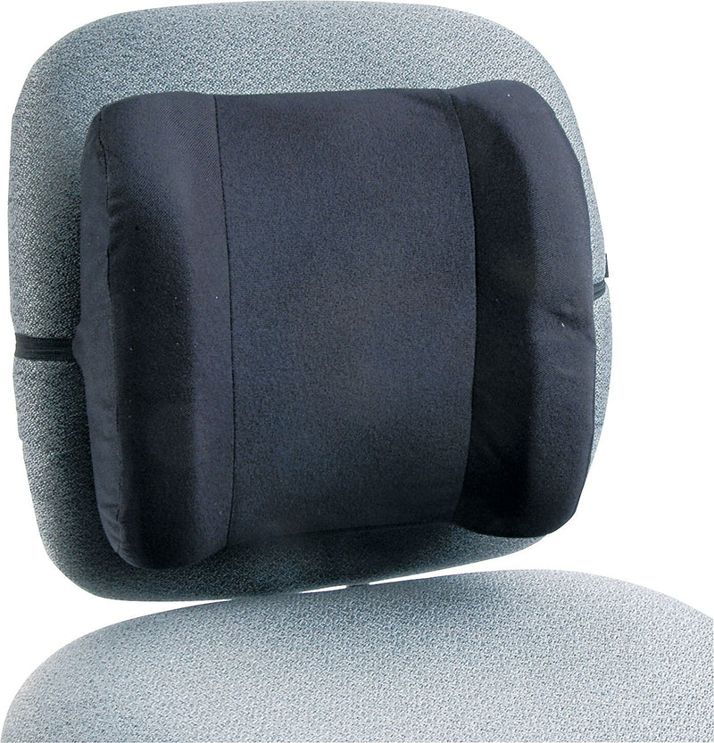 Remedease High-Profile Back Support, Black (71491)