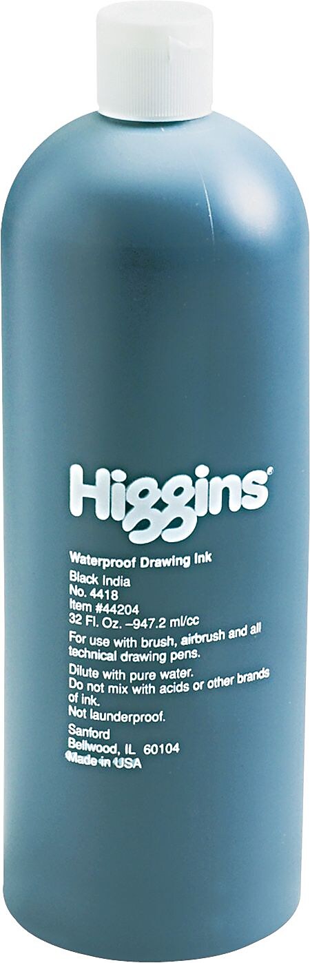 Higgins 32oz Ink Refill For Higgins Fountain Pens, Each, Black