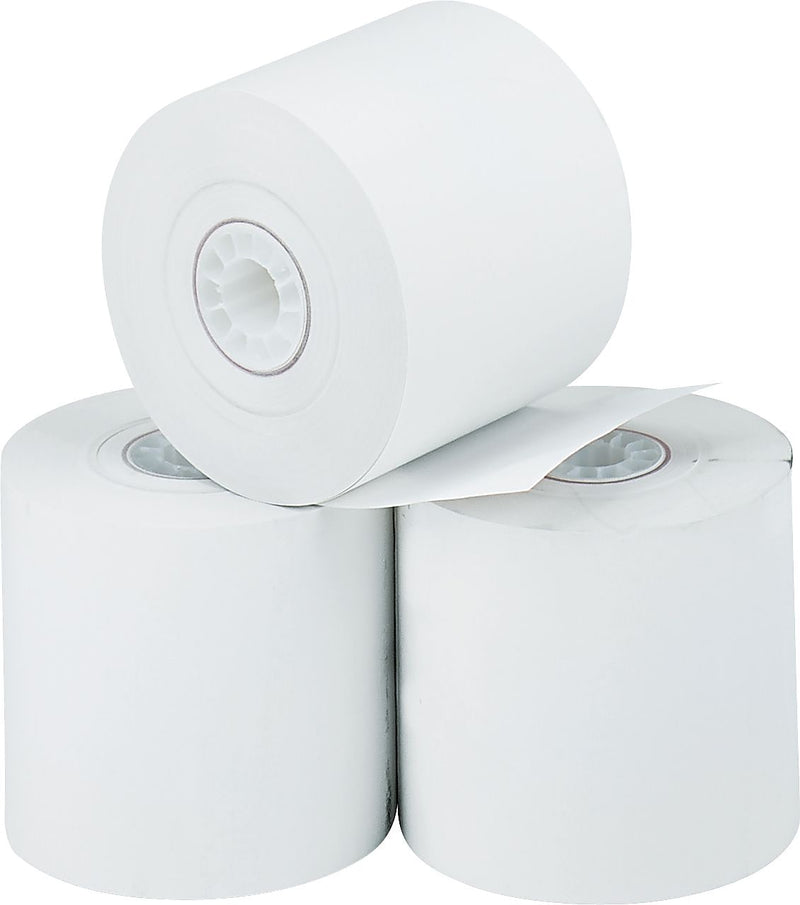 PM Company ® Direct Printing Thermal Paper Roll, White, 2 1/4"(W) x 165'(L), 3/Pack