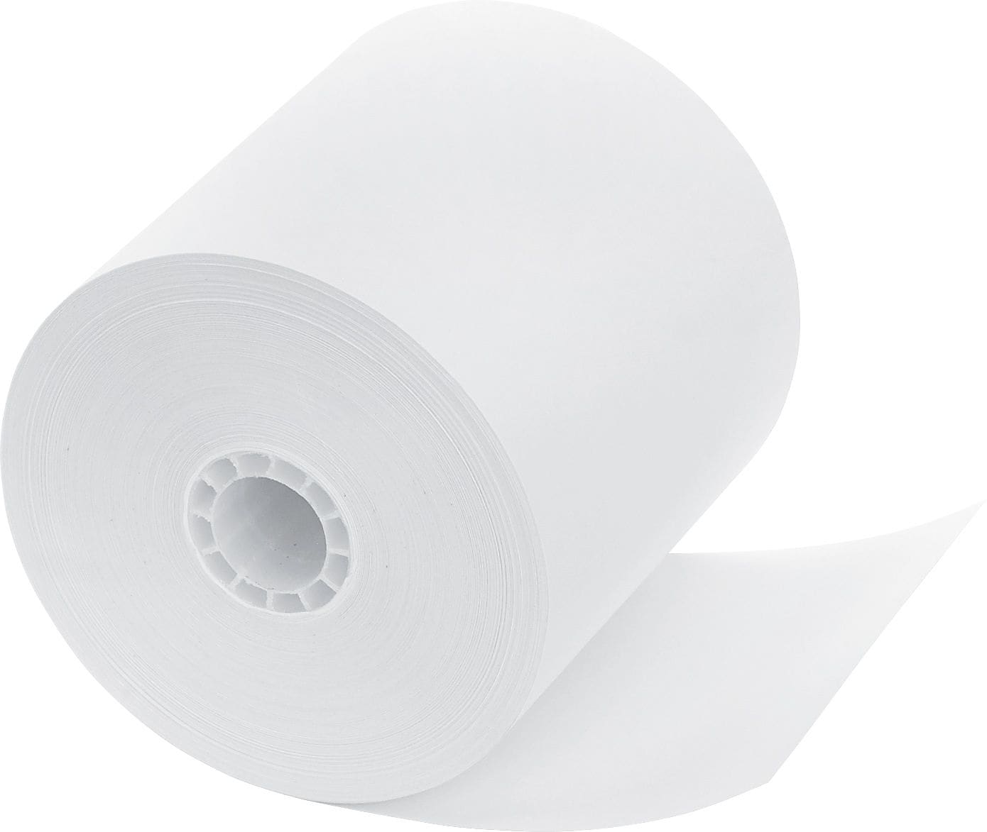PM Company Bond Cash Register Paper Rolls, 3 1/4" x 243', 4 Rolls/Pack (9074-2242)