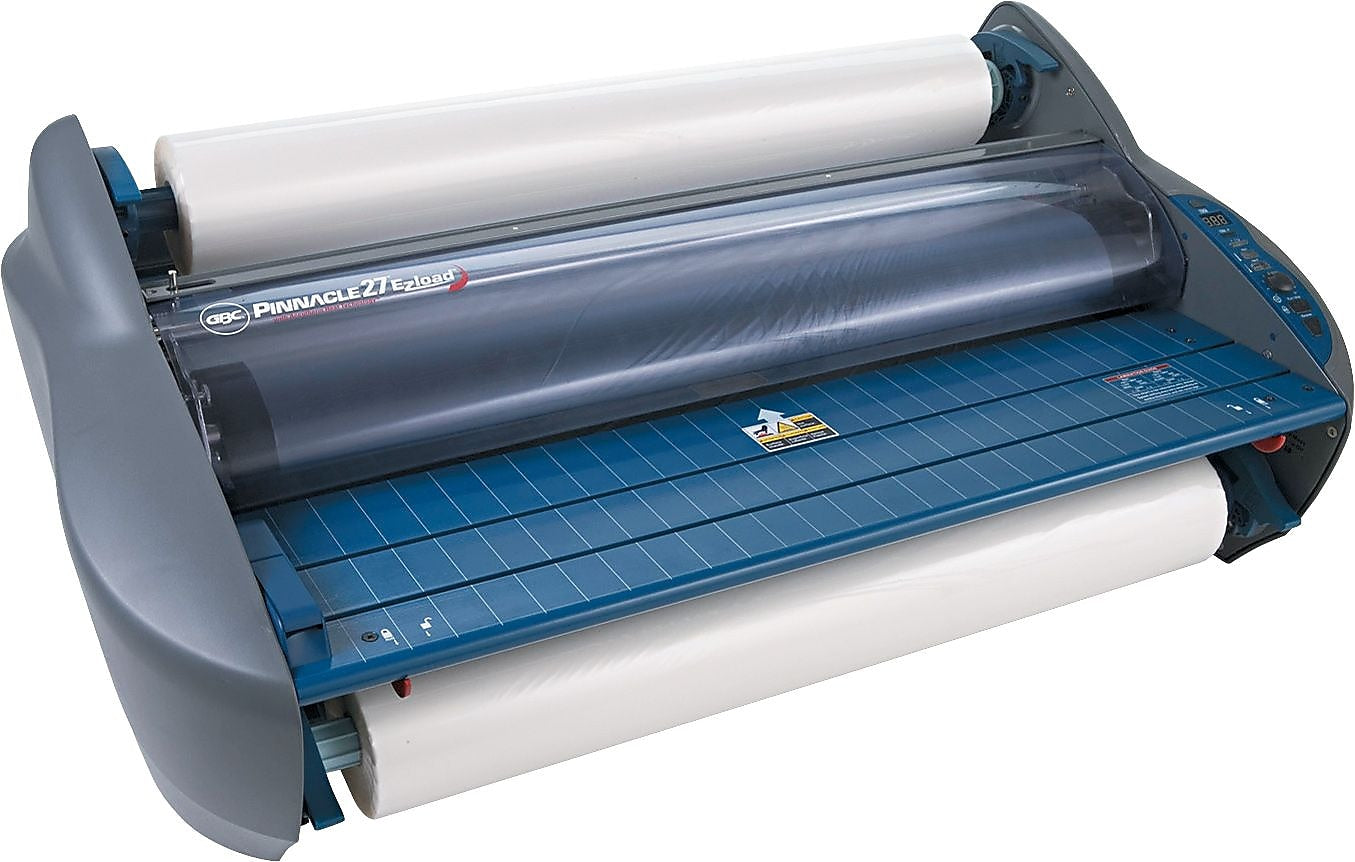GBC HeatSeal Pinnacle EZLoad Thermal Laminator, 27" Width, Blue and Gray (1701720EZ)