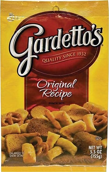 Gardetto's® Snack Mix, Original, 5.5 oz., 7 Bags/Box