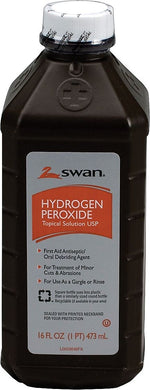 Medline 3% Hydrogen Peroxide, 16 oz., 12/Pack