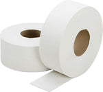 AbilityOne SKILCRAFT Toilet Tissue, Jumbo Roll, 1-Ply, White, 12 Rolls (NSN5909072)