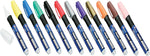AbilityOne Paint Marker, Medium Point, Rubber Grip, Assorted, 12/Set (7520012074168)