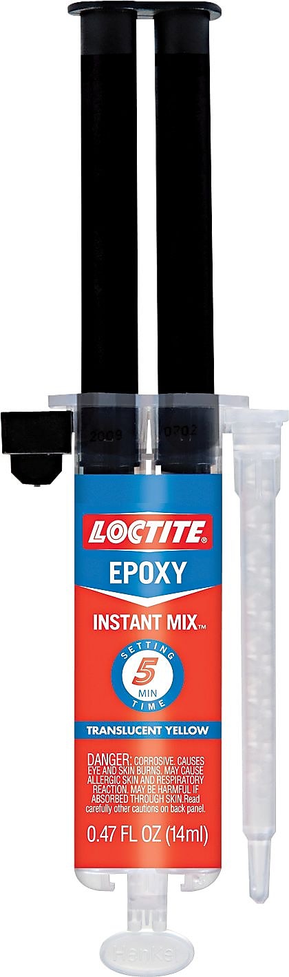 Loctite Epoxy Instant Mix, 0.47 oz., Clear  (1365868)