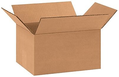 11" x 9" x 6" Heavy Duty Shipping Boxes, 32 ECT, Brown, 25/Bundle (1196)