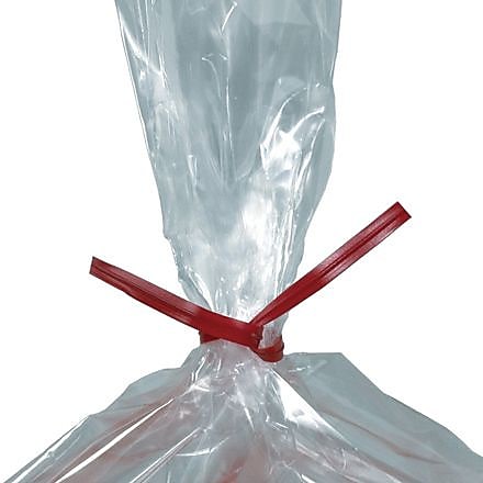 7" Plastic Twist Ties, White 2000/Carton (PLT5W)
